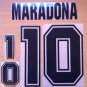 MARADONA 10 ARGENTINA HOME WORLD CUP 1994 NAME NUMBER SET NAMESET KIT PRINT