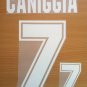 CANIGGIA 7 ARGENTINA AWAY WORLD CUP 1994 NAME NUMBER SET NAMESET KIT PRINT