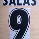 SALAS 9 SS LAZIO HOME 1998 2002 NAME NUMBER SET NAMESET KIT PRINT NUMBERING