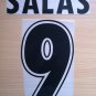 SALAS 9 SS LAZIO HOME 1998 2002 NAME NUMBER SET NAMESET KIT PRINT NUMBERING