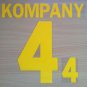 VINCENT KOMPANY 4 BELGIUM HOME 2013 2014 NAME NUMBER SET NAMESET KIT PRINT