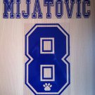 MIJATOVIC 8 REAL MADRID HOME 1996 1998 NAME NUMBER SET NAMESET KIT PRINT RETRO