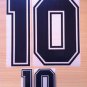MARADONA 10 ARGENTINA HOME WORLD CUP 1990 NAME NUMBER SET NAMESET KIT PRINT