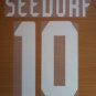 SEEDORF 10 AC MILAN UCL 2006 2007 NAME NUMBER SET NAMESET KIT PRINT