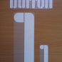 BUFFON 1 ITALY HOME CONFEDERATIONS CUP 2009 NAME NUMBER SET NAMESET KIT PRINT