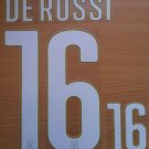 DE ROSSI 16 ITALY ITALIA HOME 2014 2015 NAME NUMBER SET NAMESET KIT PRINT