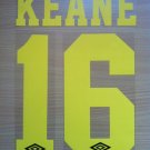 KEANE 16 MANCHESTER UNITED THIRD 1992 1996 NAME NUMBER SET NAMESET PRINT