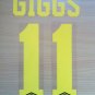GIGGS 11 MANCHESTER UNITED THIRD 1992 1996 NAME NUMBER SET NAMESET PRINT