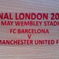 MATCH DETAILS BARCELONA VS MANCHESTER UTD FINAL LONDON 2011 CHAMPIONS LEAGUE