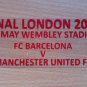 MATCH DETAILS BARCELONA VS MANCHESTER UTD FINAL LONDON 2011 CHAMPIONS LEAGUE