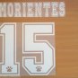 MORIENTES 15 REAL MADRID AWAY 1997 1998 NAME NUMBER SET NAMESET KIT PRINT RETRO