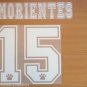 MORIENTES 15 REAL MADRID AWAY 1997 1998 NAME NUMBER SET NAMESET KIT PRINT RETRO