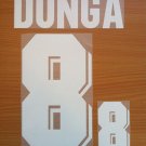 DUNGA 8 BRAZIL AWAY WORLD CUP 1994 NAME NUMBER SET NAMESET KIT PRINT NUMBERING