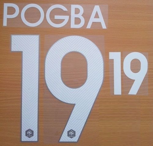 FLOCAGE OFFICIEL POGBA N°6 France 2022/2024 Home vendeur