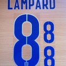 LAMPARD 8 ENGLAND HOME 2014 2015 NAME NUMBER SET NAMESET KIT PRINT