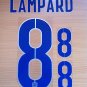 LAMPARD 8 ENGLAND HOME 2014 2015 NAME NUMBER SET NAMESET KIT PRINT