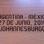 MATCH DETAILS ARGENTINA VS MEXICO MEJICO 27 JUNE WORLD CUP 2010 PRINT
