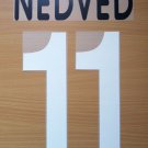 NEDVED 11 JUVENTUS HOME 2001 2002 NAME NUMBER SET NAMESET KIT PRINT CENTENARY