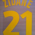 FERRARA 2 JUVENTUS AWAY 1998 1999 NAME NUMBER SET NAMESET KIT PRINT NUMBERING