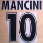 MANCINI 10 SS LAZIO HOME 1998 2000 NAME NUMBER SET NAMESET KIT PRINT NUMBERING