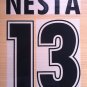 NESTA 13 SS LAZIO HOME 1998 2002 NAME NUMBER SET NAMESET KIT PRINT NUMBERING