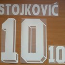 DRAGAN STOJKOVIC 10 YUGOSLAVIA HOME WORLD CUP 1994 NAME NUMBER SET NAMESET PRINT