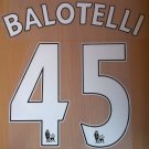BALOTELLI 45 LIVERPOOL LFC HOME 2014 2015 NAME NUMBER SET NAMESET KIT PRINT FOOTBALL