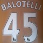 BALOTELLI 45 LIVERPOOL LFC HOME 2014 2015 NAME NUMBER SET NAMESET KIT PRINT FOOTBALL