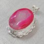 Lovely TITANIUM DRUSY & Sterling 925 Silver HANDMADE Pendant  DTP-1010LT4