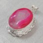 Lovely TITANIUM DRUSY & Sterling 925 Silver HANDMADE Pendant  DTP-1010LT4