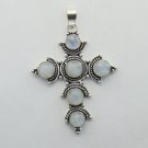 Antique Stylish Rainbow Moonstone Sterling  Silver Pendant DTP-1091LT5