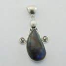Nice Design Lovely Sterling  Silver Pendant  with Labradorite DTP-1090LT5
