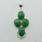 12 gms Emerald Beautiful Sterling  Silver Pendant  DTP-1089LT5