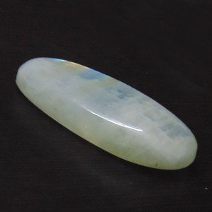 89 Carat Genuine RAINBOW MOONSTONE Gemstone Long Oval Shape 22x50mm DST23