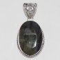 Beautiful Sterling Silver Pendant Handcrafted Studded With Labradorite P-27LT5