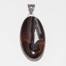 Agate Drusy Nice crafted Sterling Silver large Pendant 60Gms DTP-31LT5