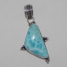 LARIMAR Very Attractive Handcrafted 925 Silver Jewelry  Pendant P-54L5