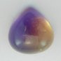50 Cwt. Beautifyl Blue Yellow Shapded Natural Ametrine Cab 24x25mm Gemstone DST8