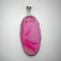 Beautiful Pink Agate Drusy Handmade 925 Silver Gemstone Jewelry Pendant P-66 L5