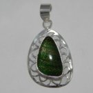 Beautiful Handmade DICHROIC GLASS 925 Silver Jewelry Gemstone Pendant P-46L5