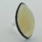 Attractive Moonstone Artisan  Sterling Silver crafted Jewelry Ring Sz-9 R-68L1