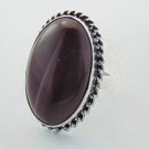 Simply Stunning 10 gms Agate   925 Sterling Silver Jewelry Ring Sz-8 R-67L1