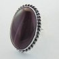 Simply Stunning 10 gms Agate   925 Sterling Silver Jewelry Ring Sz-8 R-67L1
