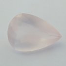 51 Carat Genuine Faceted ROSE QUARTZ Gemstone Pear Shape 23x34mm ST32