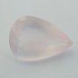 51 Carat Genuine Faceted ROSE QUARTZ Gemstone Pear Shape 23x34mm ST32