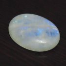 61 Carat Genuine RAINBOW MOONSTONE Good Shining Gemstone 25x34mm Oval Shape ST28