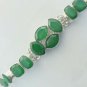 Gorgeous EMERALD 925 Silver HANDMADE Jewelry Bracelet Sz-7.25" BR-30L8