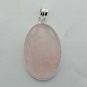 Gorgeous Rose Quartz Artisan 925 Sterling Silver Jewelry Pendant P-1115L1