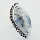 Dendritic Opal Lovely  Jewelry Ring 925 Sterling Silver Sz-5 R-79L1