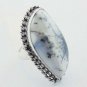 Dendritic Opal Lovely  Jewelry Ring 925 Sterling Silver Sz-5 R-79L1